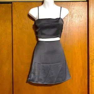 Gray Skirt Set🤍
